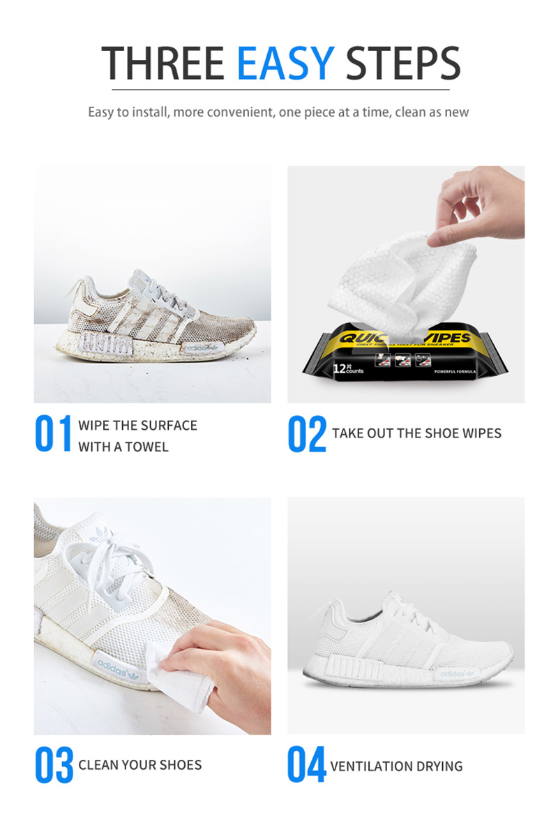 quick wipes 12counts for sneaker cleaning 15