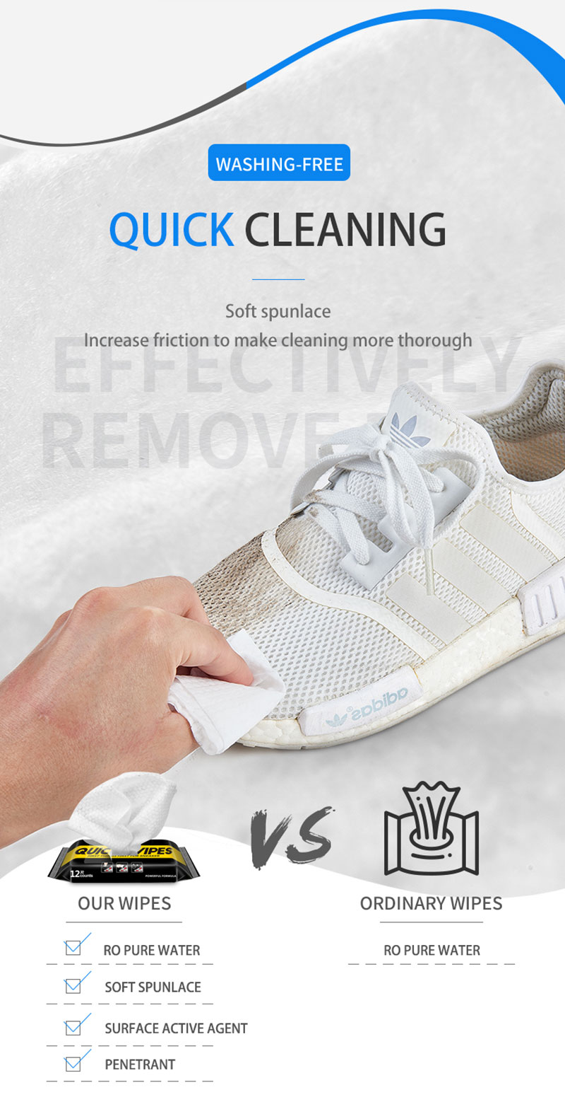 quick wipes 12counts for sneaker cleaning 9
