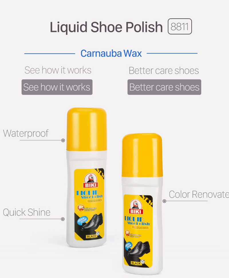 liquid shoe polish with sponge applicator 1