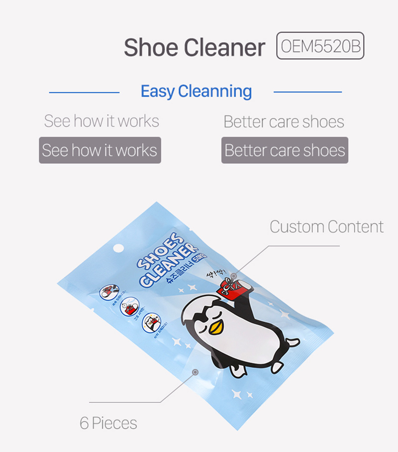 single shoe cleaning wipes 6