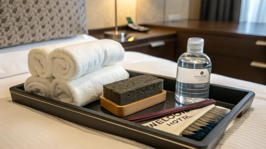 close-up-of-a-custom-shoe-polishing-sponge-in-hotel